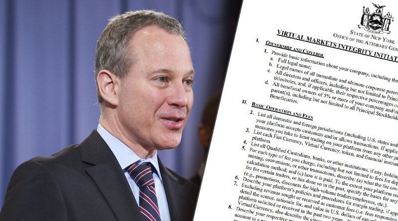 New York Attorney General Launches Inquiry Into Cryptocurrency Exchanges