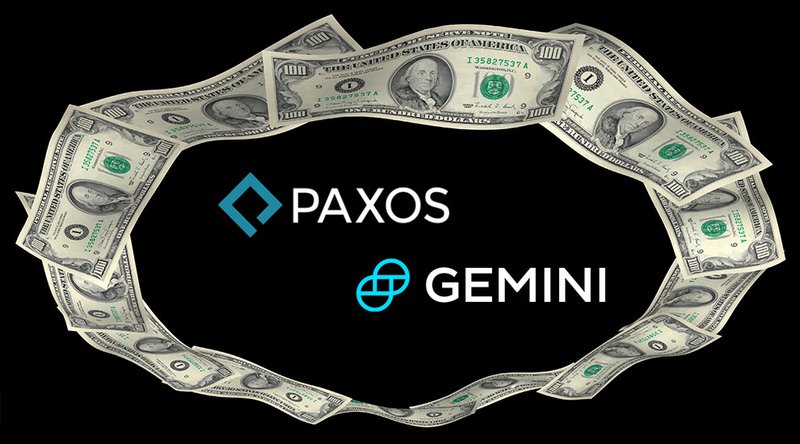 Gemini and Paxos Both Launch Their Own Cryptocurrency Stablecoins